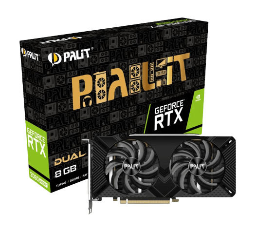 Palit Graphic Card DUAL RTX 2060 Super 8GB Used Palit Graphic Card DUAL RTX 2060 Super 8GB Used